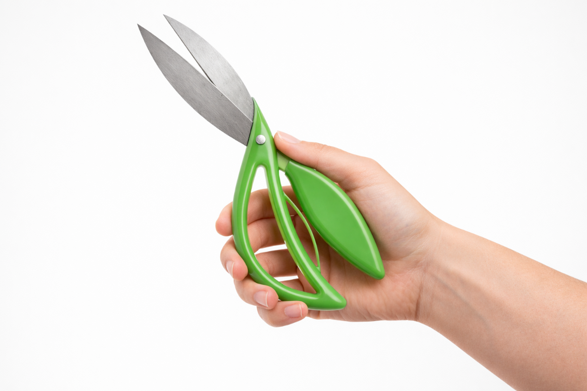 Vida Scissors — in use